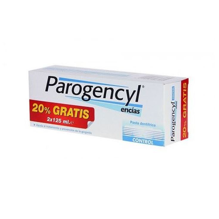 parogencyl control encias pasta de dientes duplo 2x125g parogencyl control encias pasta de dientes duplo 2x125g
