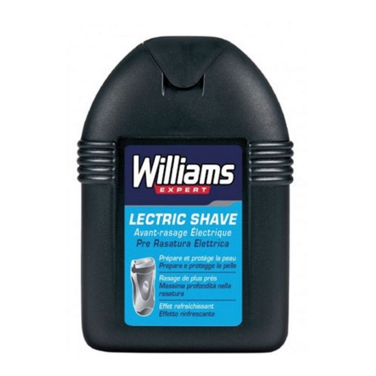 williams lectric shave locion pre-afeitado electrico 100ml williams lectric shave locion pre-afeitado electrico 100ml
