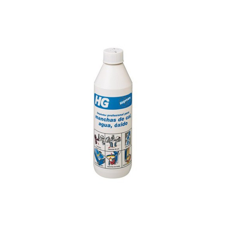 hg limpiador manchas de cal y oxido baños 500ml hg limpiador manchas de cal y oxido baños 500ml