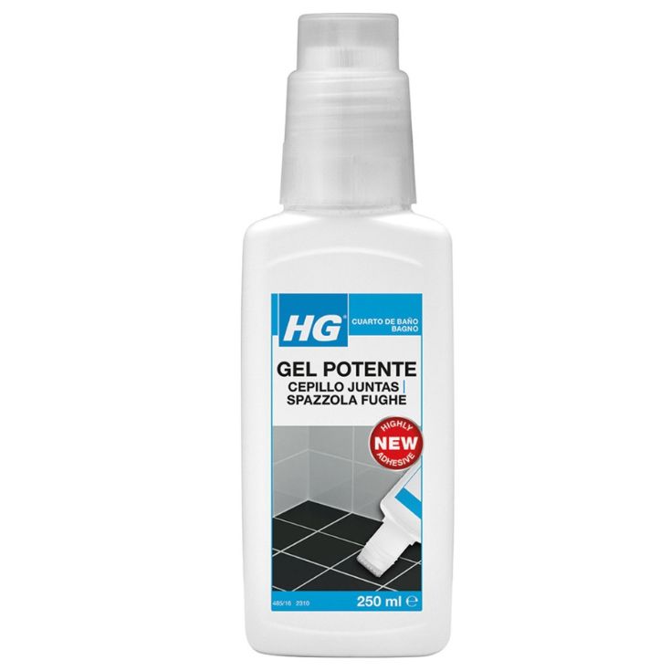 hg gel limpiador juntas c/cepillo 250ml