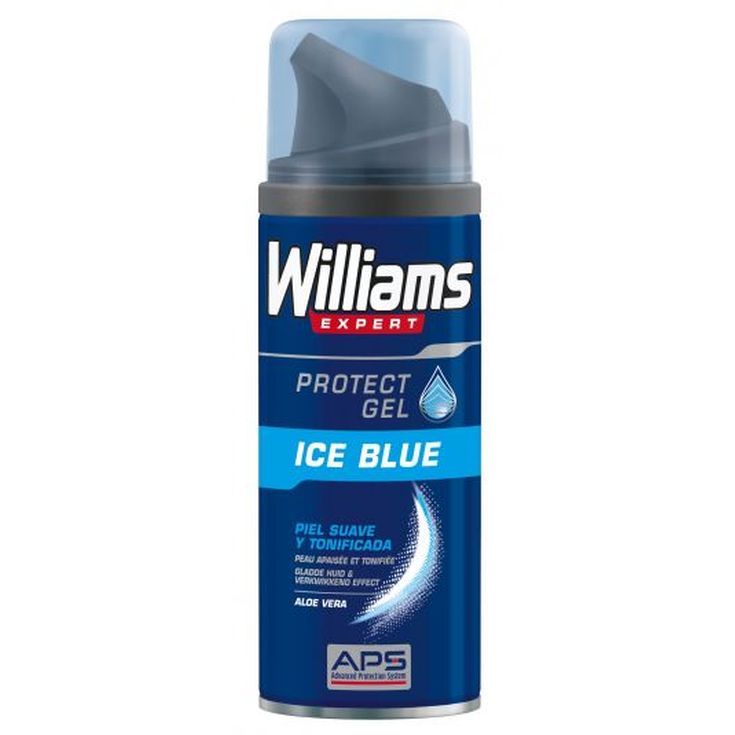 williams expert ice blue gel afeitar 200ml