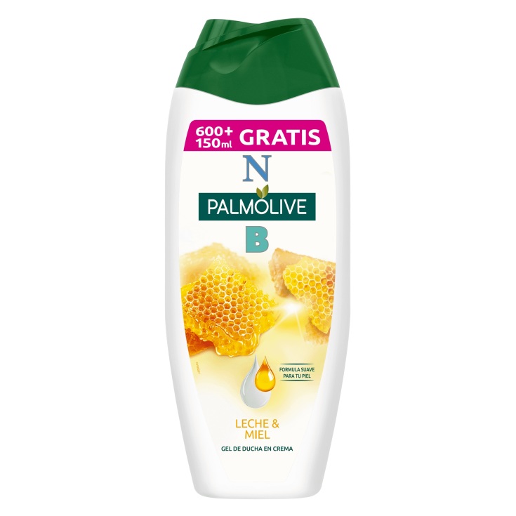 palmolive gel ducha leche y miel 600+150ml palmolive gel ducha leche y miel 600+150ml