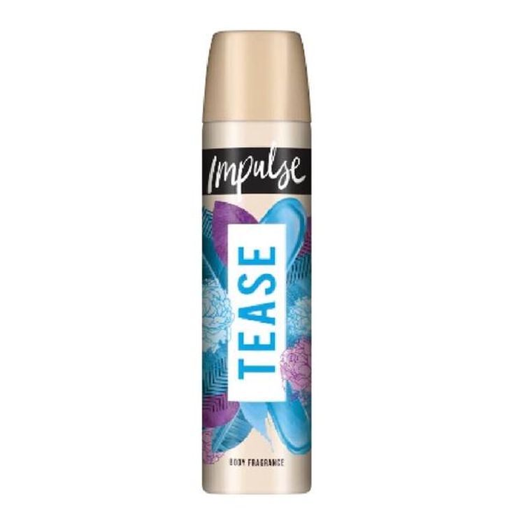 impulse body spray tease 75ml impulse body spray tease 75ml