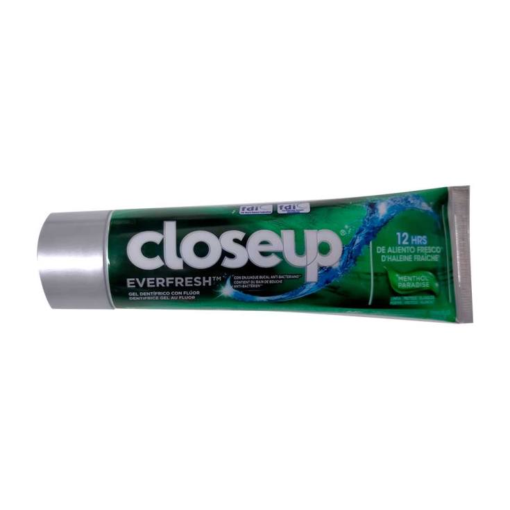 close-up everfresh gel dentifrico con fluor 75ml