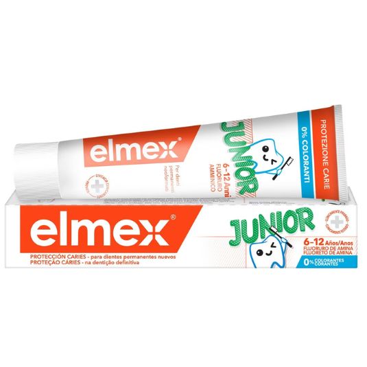 elmex caries pasta junior de 6 a 12 años 75ml