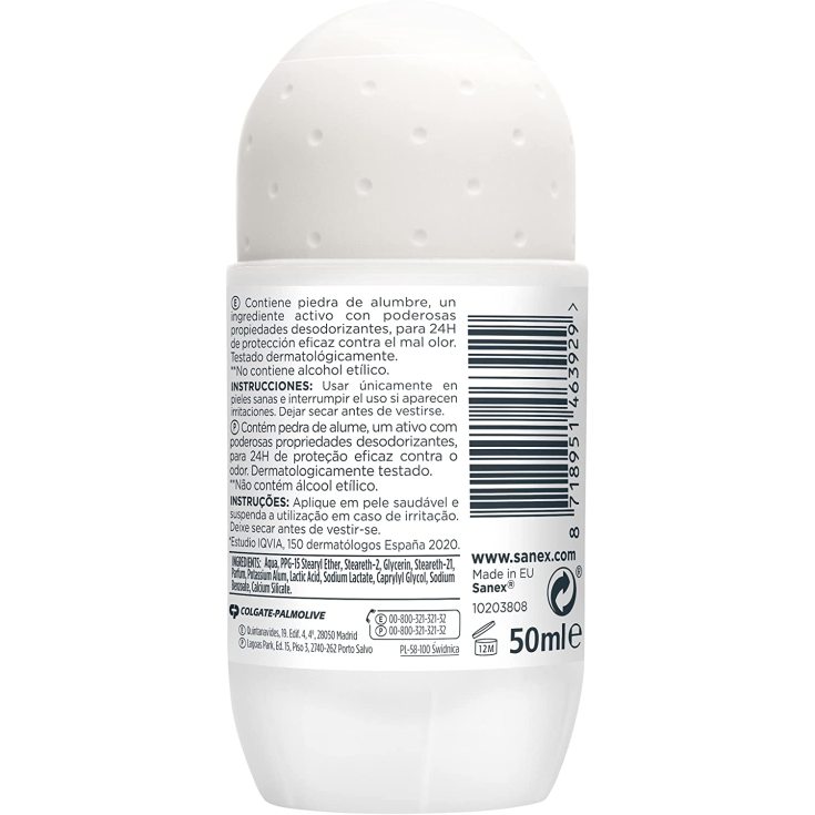 sanex desodorante natur protect alumbre roll on 50ml