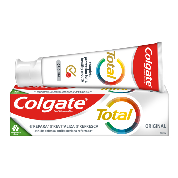 colgate total original pasta de dientes 75ml colgate total original pasta de dientes 75ml