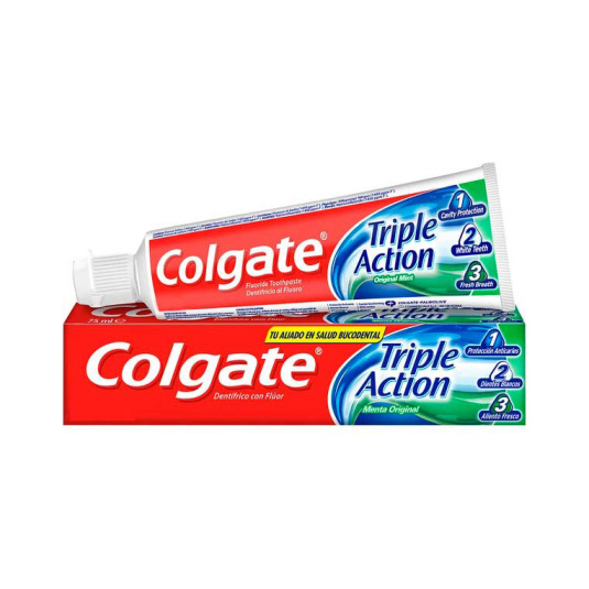 colgate pasta de dientes triple accion 90ml