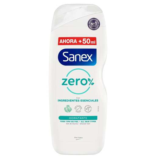 sanex zero gel de ducha piel normal 600ml