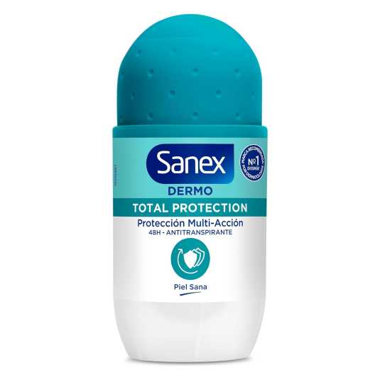 sanex dermo total protection desodorante roll-on 50ml