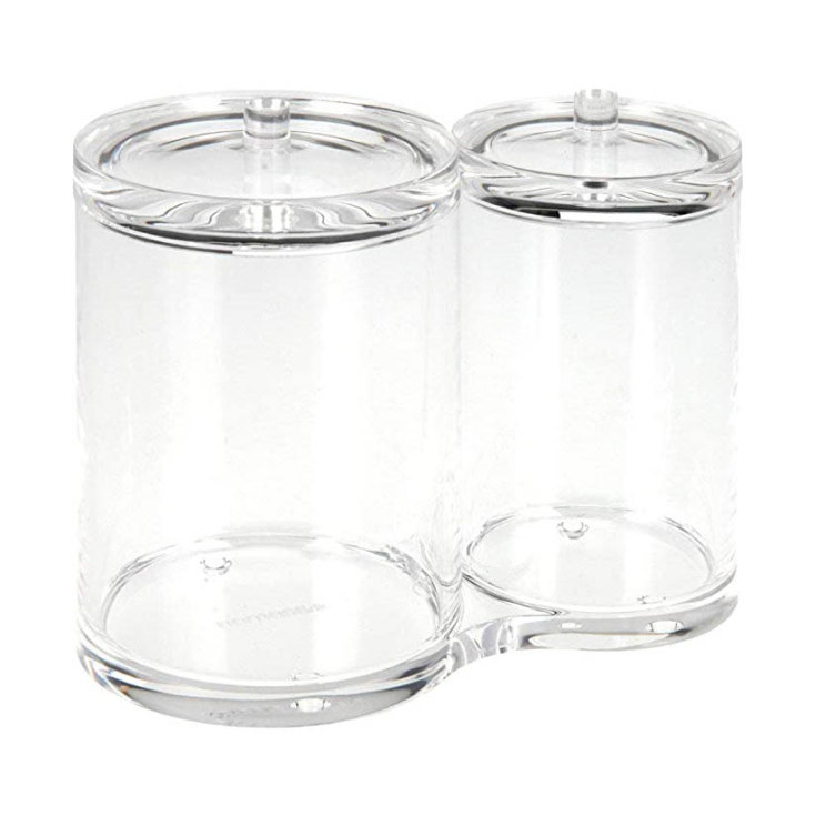 organizador maquillaje algodon bastoncillos