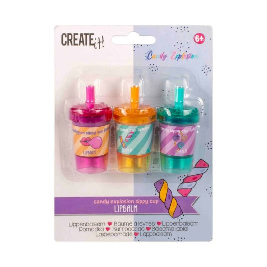 create it! candy lip balm 3x sippercup