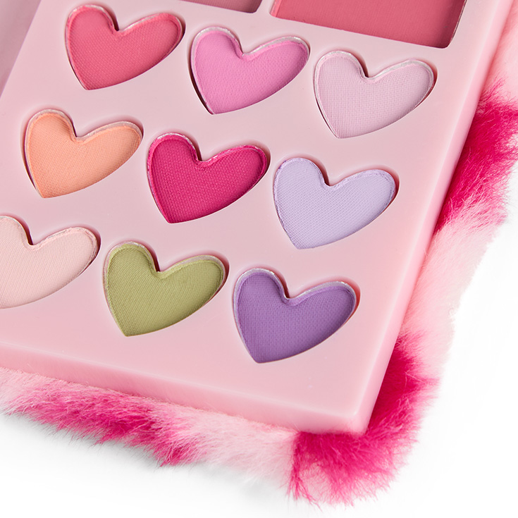 create it! paleta sombra de ojos corazon