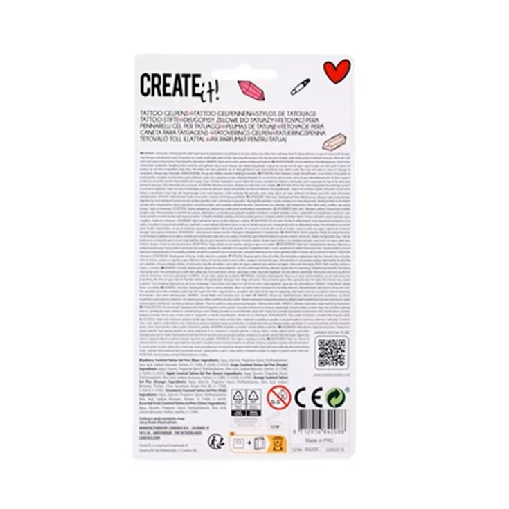 create it! tattoo perfume pen 3x