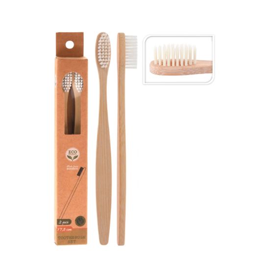 cepillo de dientes bambu