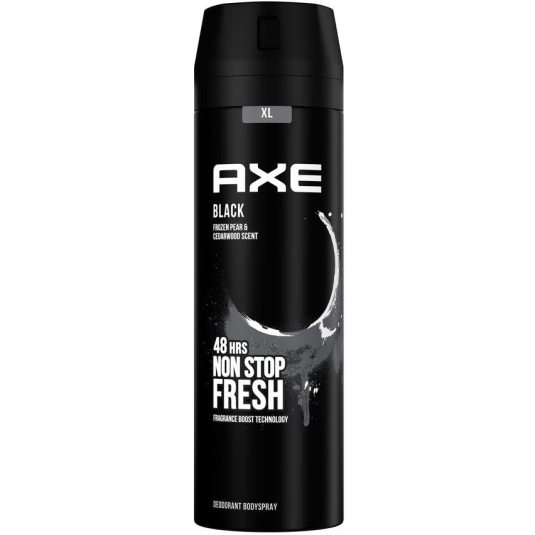 axe black desodorante spray 200ml
