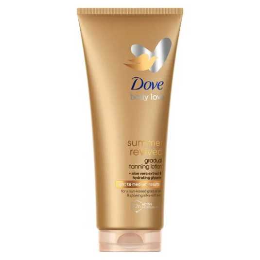 dove summer revived locion autobronceadora tono medio - claro 200ml