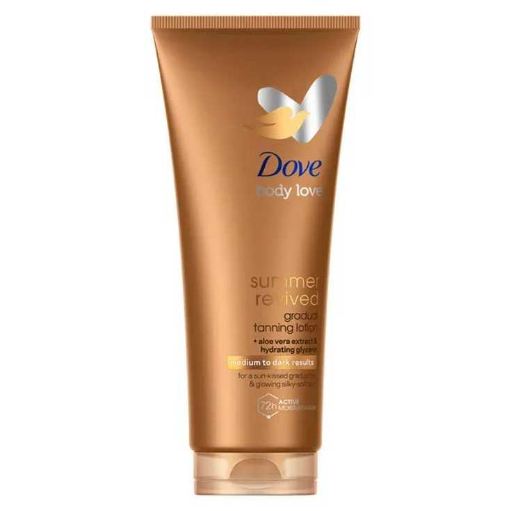 dove summer revived locion autobronceadora tono oscuro 200ml