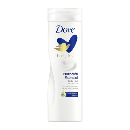 dove body milk cuidado nutritivo 400ml