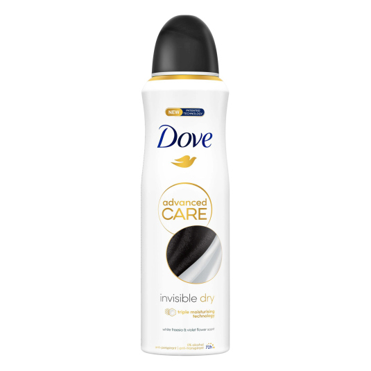 dove invisible dry desodorante spray 200ml