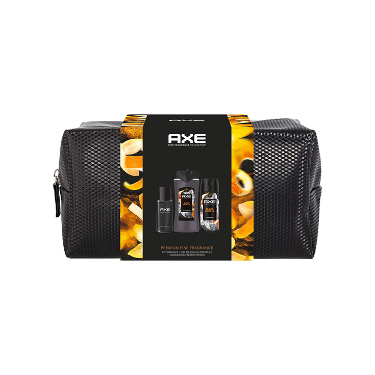 neceser axe black trio estuche 3 piezas neceser axe black trio estuche 3 piezas