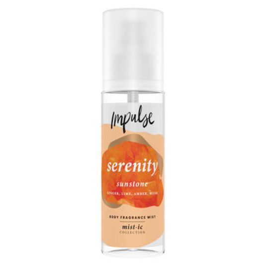 impulse body mist serenity 150ml