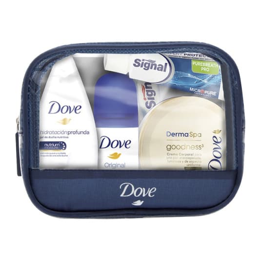 dove mujer neceser de viaje set 6 piezas