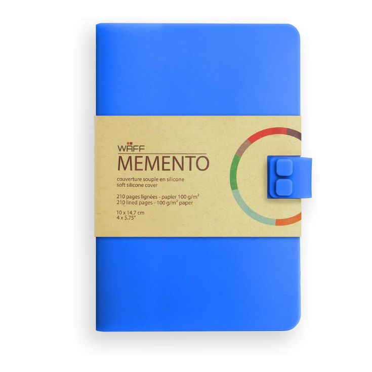 libreta waff lisa pequeña azul claro libreta waff lisa pequeña azul claro