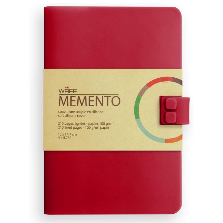 libreta waff lisa pequeña roja libreta waff lisa pequeña roja