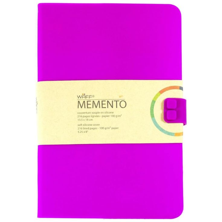 libreta waff lisa mediana fucsia libreta waff lisa mediana fucsia