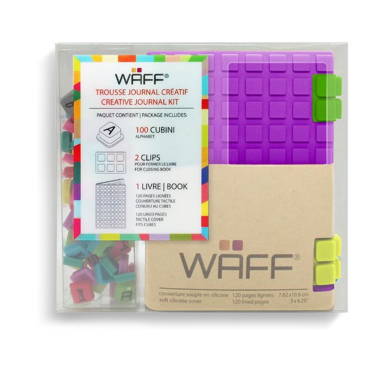 libreta waff cubos pequeña fucsia libreta waff cubos pequeña fucsia