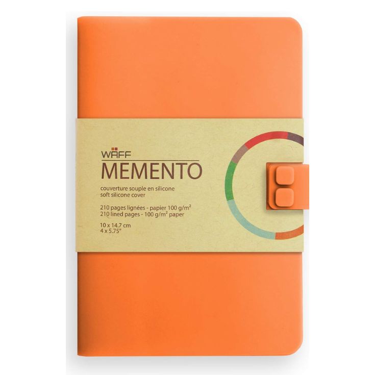 libreta waff lisa pequeña naranja claro libreta waff lisa pequeña naranja claro