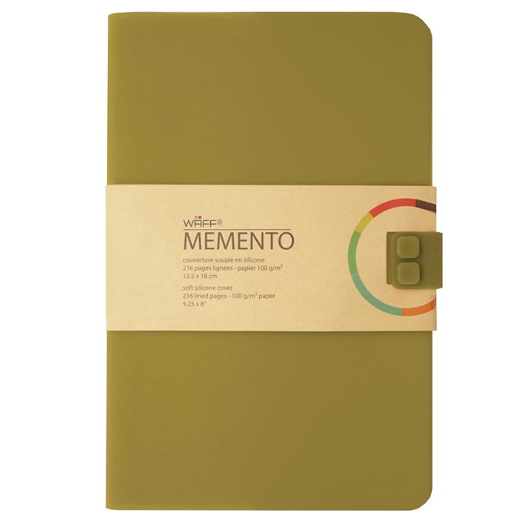 libreta waff lisa mediana kaki libreta waff lisa mediana kaki