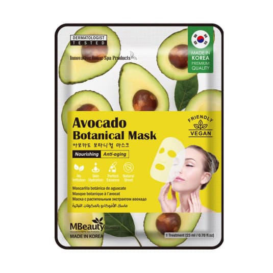 mbeauty mascarilla botanica facial aguacate antiedad