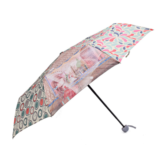 sweet candy girl in london paraguas plegable mini con funda