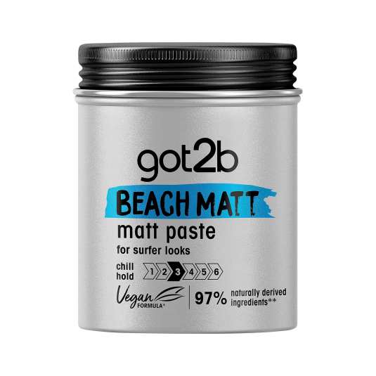 schwarzkopf got2b beach matt cera fijadora cabello 100ml