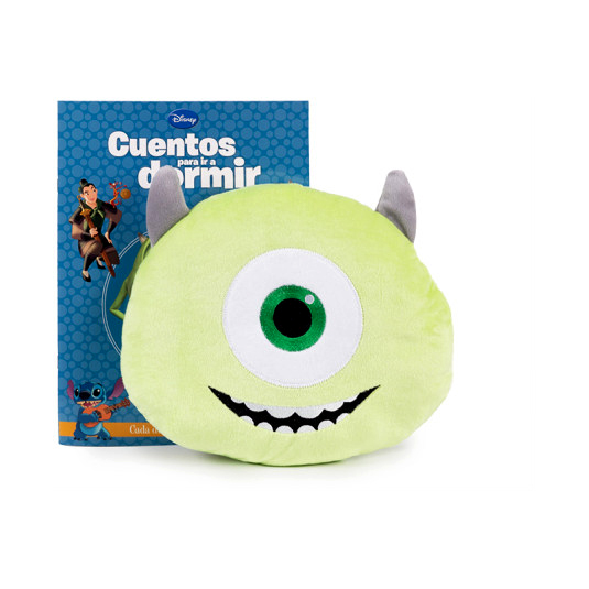 cuento infantil disney + cojin mike monstruos sa