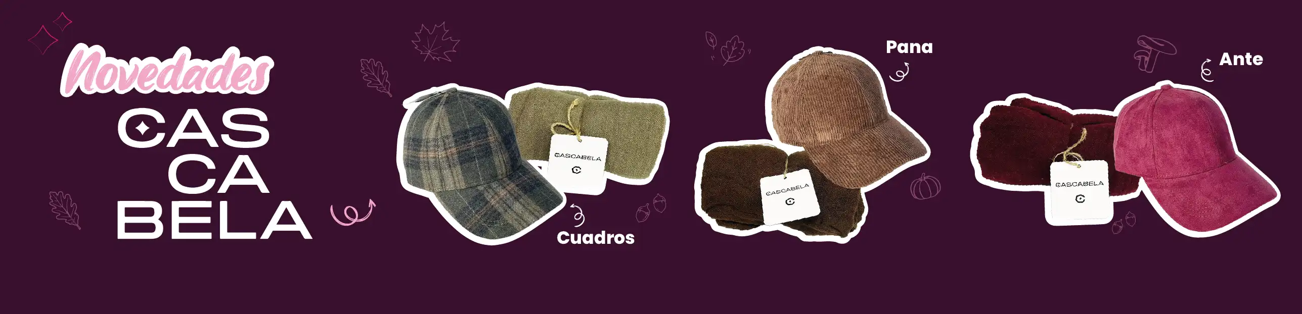gorras y bufandas