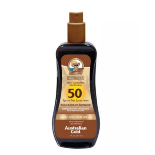 australian gold protector solar spray gel spf50 237ml