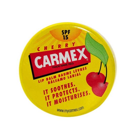 carmex cherry balsamo labial cereza spf15 tarro 7,5gr