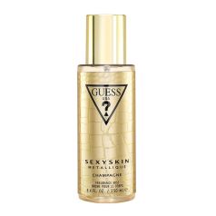 guess sexy metallique champagne body mist 250ml