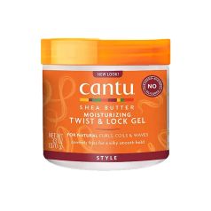 cantu shea butter moisturizing twist & lock gel 370g