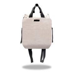 javier larrainzar mochila nylon gris 