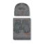 CARAMELO CONJUNTO CRO.3 PZ GRIS 300366