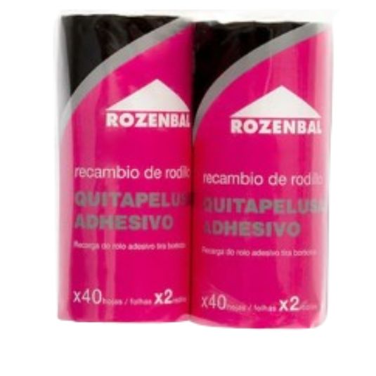 recambio rodillo rozenbal quita-pelusa duplo