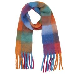 isotoner bufanda flecos multicolor