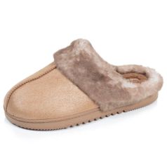 isotoner zapatilla mules camel 