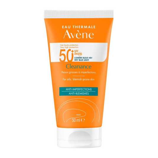 avene cleanance solar anti imperfecciones spf50+ 50ml