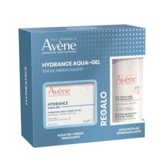 avene hydrance aqua gel crema hidratante 50ml cofre 2 piezas