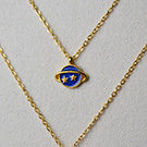 COLLAR PLANETA AZUL ONL